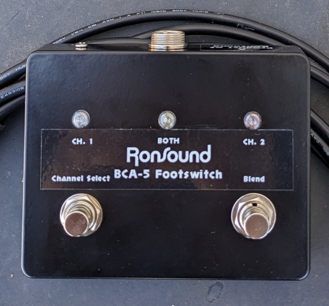 BCA Bad Cat Footswitch 5 pin (image for) BCA Bad Cat Footswitch 5 pin
